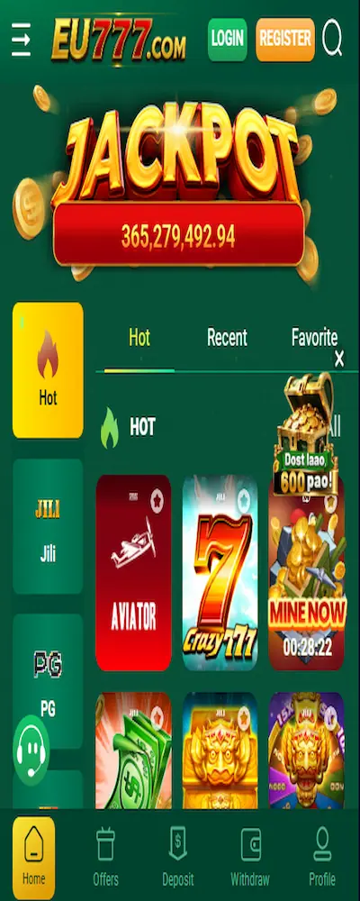 EU777 Game
